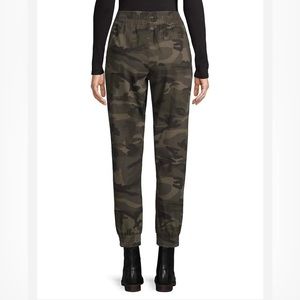 Design Lab Camouflage High-Rise Cotton Jogger Pants Size Small EUC
